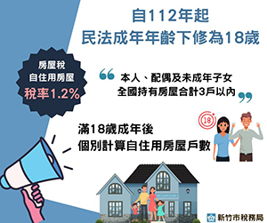 民法 18 歲 - 房屋稅